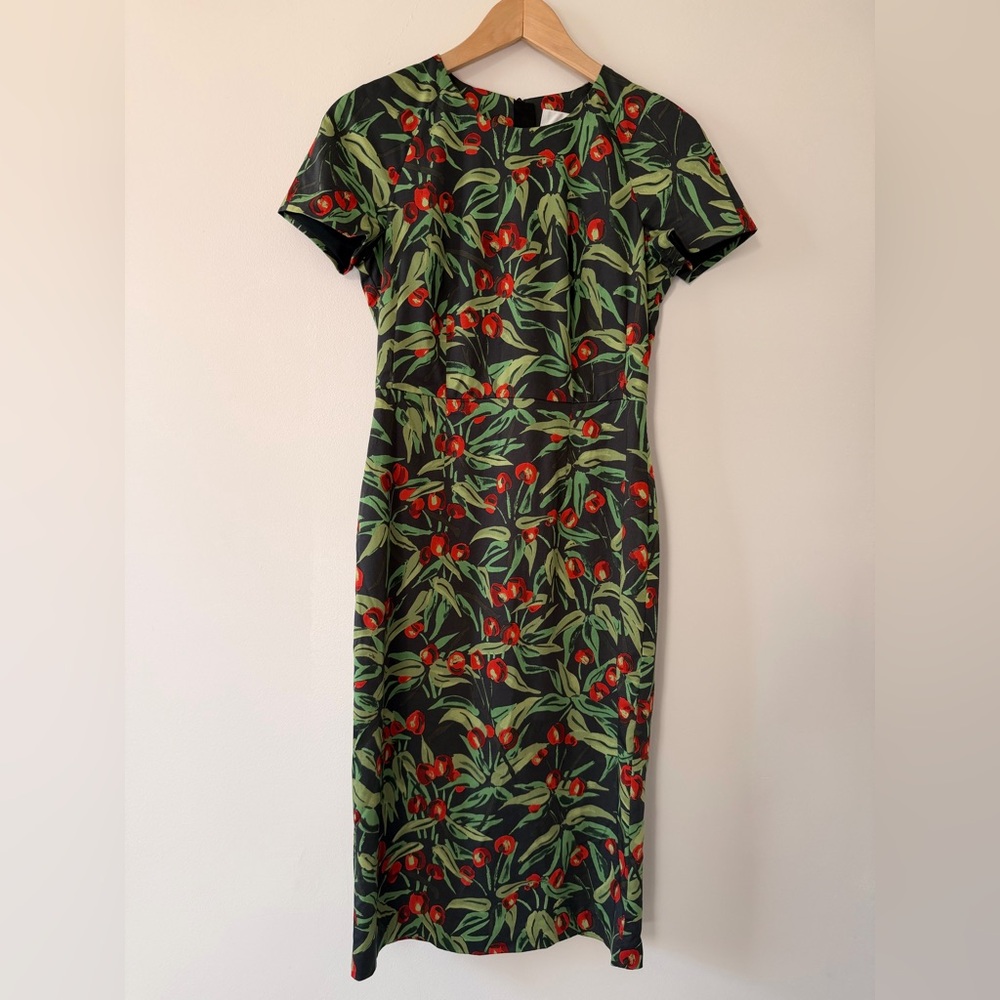 LK Bennett Cherry Print Dress